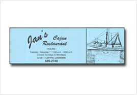 Jan's Cajun Restaurant